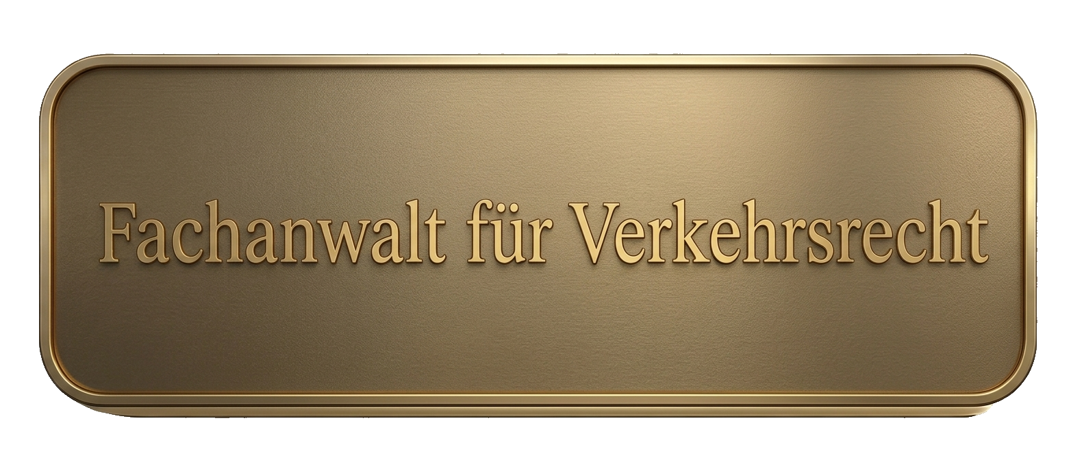 Fachanwalt für Verkehrsrecht