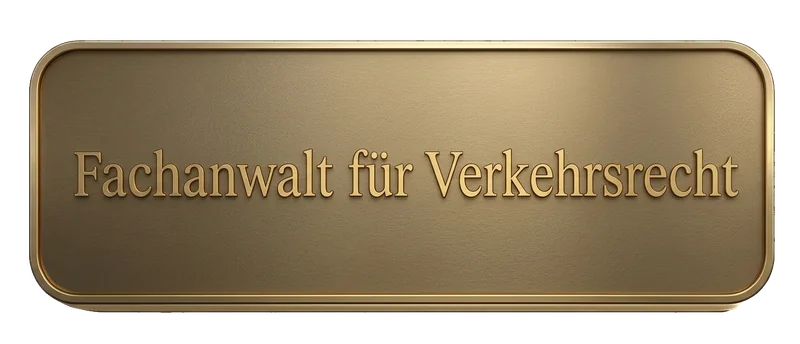 Fachanwalt für Verkehrsrecht